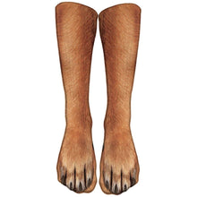 Load image into Gallery viewer, Unisex Cotton 3D Animal Print Happy Socks freeshipping - Tyche Ace
