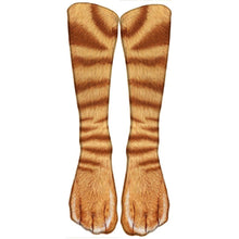 Load image into Gallery viewer, Unisex Cotton 3D Animal Print Happy Socks freeshipping - Tyche Ace
