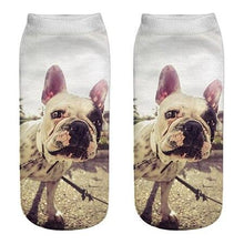 Load image into Gallery viewer, Unisex Cotton Ankle 3D Print Dogs Pattern Design Socks freeshipping - Tyche Ace
