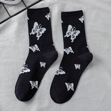 Load image into Gallery viewer, Unisex Cotton Floral Breathable Crew Socks freeshipping - Tyche Ace
