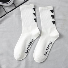 Load image into Gallery viewer, Unisex Cotton Floral Breathable Crew Socks freeshipping - Tyche Ace
