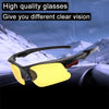 Unisex Day Night Anti-Glare Night Vision Driving Enhanced Light Glasses freeshipping - Tyche Ace