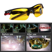 Load image into Gallery viewer, Unisex Day Night Anti-Glare Night Vision Driving Enhanced Light Glasses freeshipping - Tyche Ace
