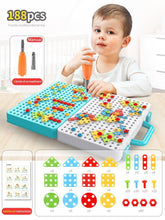 Load image into Gallery viewer, Nuts Puzzles Tool Drill Assemble/Dismantle Educational Toys For Toddlers freeshipping - Tyche Ace
