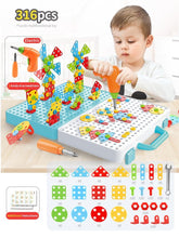 Load image into Gallery viewer, Nuts Puzzles Tool Drill Assemble/Dismantle Educational Toys For Toddlers freeshipping - Tyche Ace
