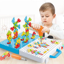 Load image into Gallery viewer, Nuts Puzzles Tool Drill Assemble/Dismantle Educational Toys For Toddlers freeshipping - Tyche Ace
