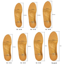 Load image into Gallery viewer, Unisex Leather Orthopaedic Orthotic Insole for Flat Feet Arch Support Shoes freeshipping - Tyche Ace
