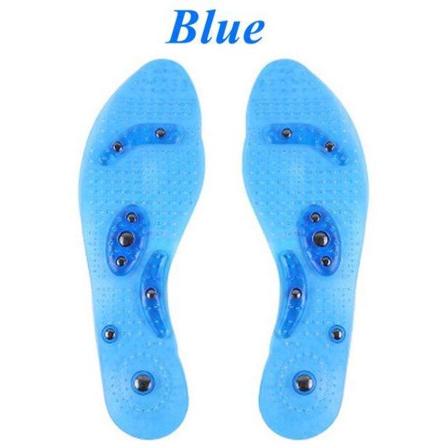 Unisex Magnetic Insoles Weight Loss Acupressure Weight Loss Shoe Sole Pads freeshipping - Tyche Ace