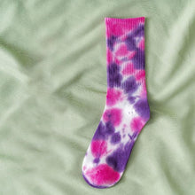 Load image into Gallery viewer, Unisex Tie-Dye Cotton &amp; Polyester Socks freeshipping - Tyche Ace
