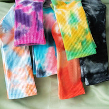 Load image into Gallery viewer, Unisex Tie-Dye Cotton &amp; Polyester Socks freeshipping - Tyche Ace
