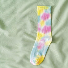 Load image into Gallery viewer, Unisex Tie-Dye Cotton &amp; Polyester Socks freeshipping - Tyche Ace
