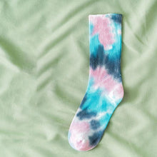 Load image into Gallery viewer, Unisex Tie-Dye Cotton &amp; Polyester Socks freeshipping - Tyche Ace
