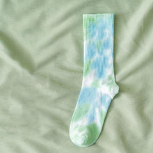Load image into Gallery viewer, Unisex Tie-Dye Cotton &amp; Polyester Socks freeshipping - Tyche Ace
