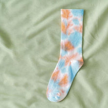 Load image into Gallery viewer, Unisex Tie-Dye Cotton &amp; Polyester Socks freeshipping - Tyche Ace
