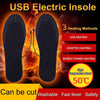 Unisex USB Electric Heated Winter Warm Washable Thermal  Shoe Insoles freeshipping - Tyche Ace