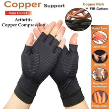 Load image into Gallery viewer, Unisex  Windproof Arthritis Carpal Tunnel Joint Pain Copper Infused Compression Gloves freeshipping - Tyche Ace
