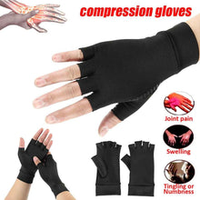 Load image into Gallery viewer, Unisex  Windproof Arthritis Carpal Tunnel Joint Pain Copper Infused Compression Gloves freeshipping - Tyche Ace
