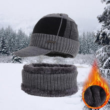 Load image into Gallery viewer, Unisex Winter Beanie Hat and Wool Scarf Caps Sets freeshipping - Tyche Ace
