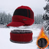 Unisex Winter Beanie Hat and Wool Scarf Caps Sets freeshipping - Tyche Ace