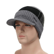 Load image into Gallery viewer, Unisex Winter Knitted Wool Beanie And Scarf Caps Set freeshipping - Tyche Ace
