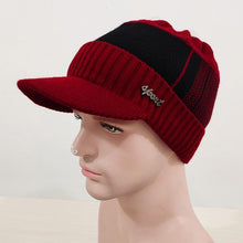 Load image into Gallery viewer, Unisex Winter Knitted Wool Beanie And Scarf Caps Set freeshipping - Tyche Ace
