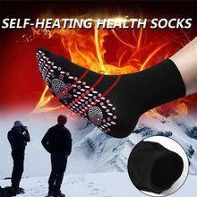 Load image into Gallery viewer, Unisex Winter Tourmaline Magnetic Therapy Warm Self Heating Socks freeshipping - Tyche Ace
