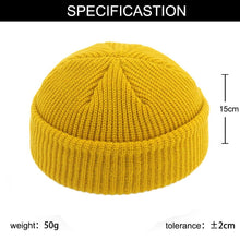 Load image into Gallery viewer, Unisex Winter Warm Knitted Wool Casual Short Beanie Hats freeshipping - Tyche Ace
