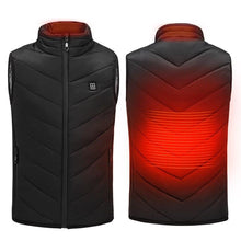 Load image into Gallery viewer, Unisex Winter Wind Stopper Smart Intelligent USB Full Body Heated Jacket freeshipping - Tyche Ace
