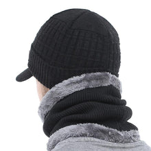Load image into Gallery viewer, Unisex Winter Wool Beanie Cap and Scarf / Mask Sets freeshipping - Tyche Ace
