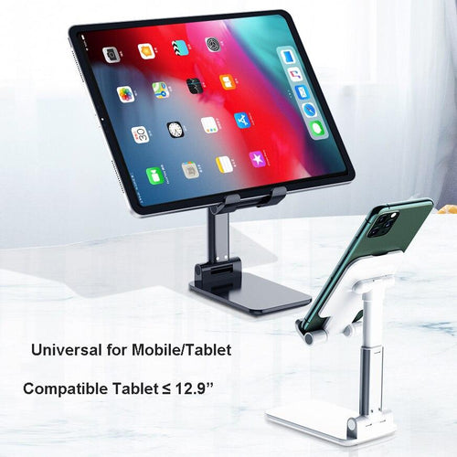 Universal Adjustable Foldable Metal Desktop Mobile Phone iPad Holder Stand freeshipping - Tyche Ace