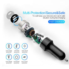 Load image into Gallery viewer, USB LED Display Mobile Phone Adapter Car Charger freeshipping - Tyche Ace
