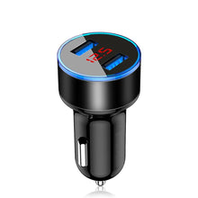 Load image into Gallery viewer, USB LED Display Mobile Phone Adapter Car Charger freeshipping - Tyche Ace
