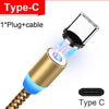 USB Magnetic  Automatic Adsorption Design Mobile Phone Fast Charging Cable freeshipping - Tyche Ace