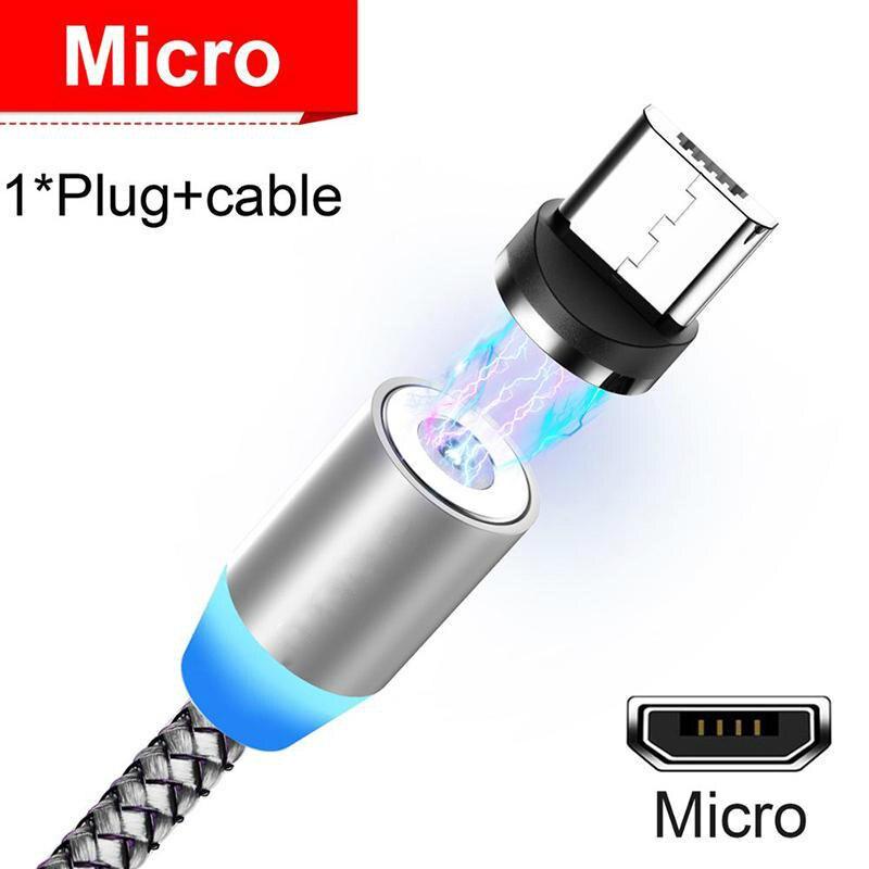 USB Magnetic  Automatic Adsorption Design Mobile Phone Fast Charging Cable freeshipping - Tyche Ace