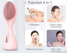 Load image into Gallery viewer, USB Waterproof Silicone Electric Cleansing Facial Brush freeshipping - Tyche Ace
