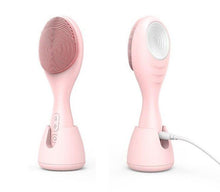 Load image into Gallery viewer, USB Waterproof Silicone Electric Cleansing Facial Brush freeshipping - Tyche Ace
