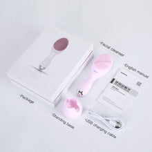 Load image into Gallery viewer, USB Waterproof Silicone Electric Cleansing Facial Brush freeshipping - Tyche Ace
