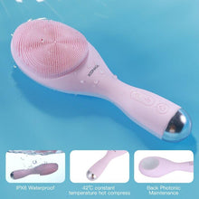 Load image into Gallery viewer, USB Waterproof Silicone Electric Cleansing Facial Brush freeshipping - Tyche Ace
