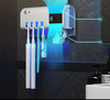 Automatic UV Toothbrush Steriliser Toothbrush Toothpaste Dispenser Storage