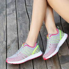 Load image into Gallery viewer, Woman Comfortable Lightweight Breathable Hollow Lace-Up Shoes freeshipping - Tyche Ace

