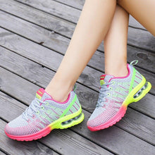 Load image into Gallery viewer, Woman Comfortable Lightweight Breathable Hollow Lace-Up Shoes freeshipping - Tyche Ace
