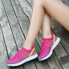 Load image into Gallery viewer, Woman Comfortable Lightweight Breathable Hollow Lace-Up Shoes freeshipping - Tyche Ace
