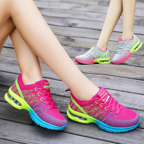 Woman Comfortable Lightweight Breathable Hollow Lace-Up Shoes freeshipping - Tyche Ace