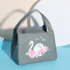 Woman Eco-Friendly Cartoon Design Insulated Waterproof Cooler Picnic Lunch Bag freeshipping - Tyche Ace