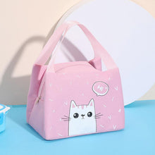 Load image into Gallery viewer, Woman Eco-Friendly Cartoon Design Insulated Waterproof Cooler Picnic Lunch Bag freeshipping - Tyche Ace
