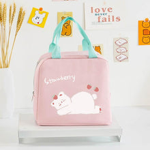 Load image into Gallery viewer, Woman Eco-Friendly Cartoon Design Insulated Waterproof Cooler Picnic Lunch Bag freeshipping - Tyche Ace
