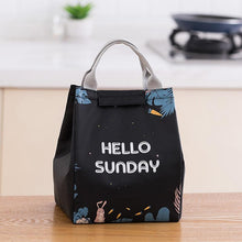 Load image into Gallery viewer, Woman Eco-Friendly Cartoon Design Insulated Waterproof Cooler Picnic Lunch Bag freeshipping - Tyche Ace
