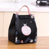 Woman Eco-Friendly Cartoon Design Insulated Waterproof Cooler Picnic Lunch Bag freeshipping - Tyche Ace