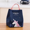 Woman Eco-Friendly Cartoon Design Insulated Waterproof Cooler Picnic Lunch Bag freeshipping - Tyche Ace