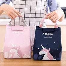 Load image into Gallery viewer, Woman Eco-Friendly Cartoon Design Insulated Waterproof Cooler Picnic Lunch Bag freeshipping - Tyche Ace
